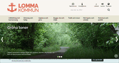 Desktop Screenshot of lomma.se