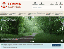 Tablet Screenshot of lomma.se